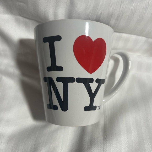Jay Joshua I Love NY Ceramic Mug with Heart Pattern Design Inside NWT New York - Picture 2 of 5
